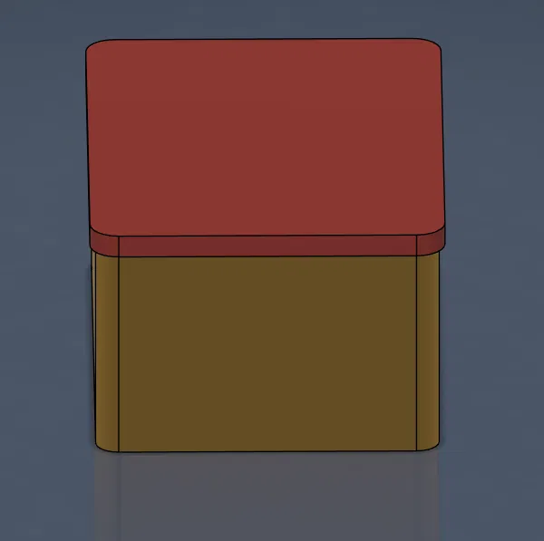 Hộp Lưu Trữ Tối Giản Hiện Đại Có Nắp (Dạng Hình Chữ Nhật Bo Tròn) - Image 2