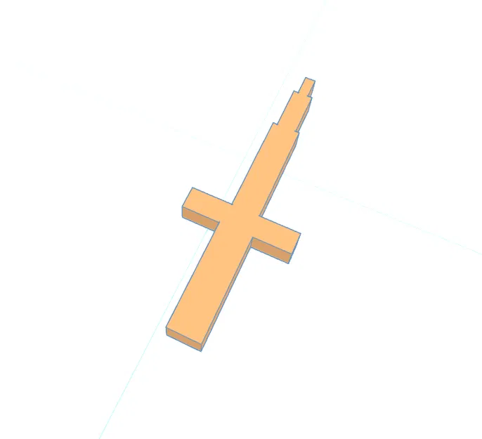 Mô hình thanh kiếm đồ chơi an toàn cho bé - Tải file STL miễn phí - Image 1