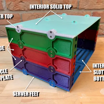 Tủ Rack Server 10 Inch Dạng Module