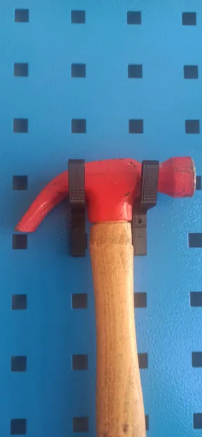 Móc treo đa năng cho bảng đục lỗ (perforated panel) in 3D - Image 2