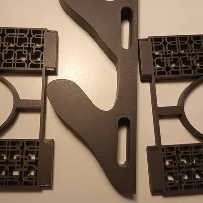 Giá treo đồ phong cách Katana độc đáo - Mẫu thiết kế in 3D đẹp