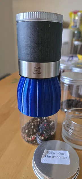 Ngàm chuyển đổi hũ 250ml cho máy xay tiêu/muối Peugeot Maestro - Image 1