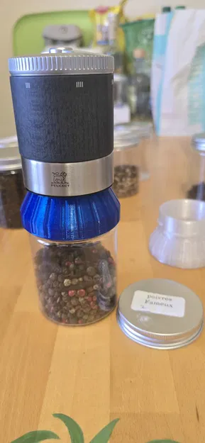 Ngàm chuyển đổi hũ 250ml cho máy xay tiêu/muối Peugeot Maestro - Image 2