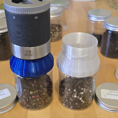 Ngàm chuyển đổi hũ 250ml cho máy xay tiêu/muối Peugeot Maestro