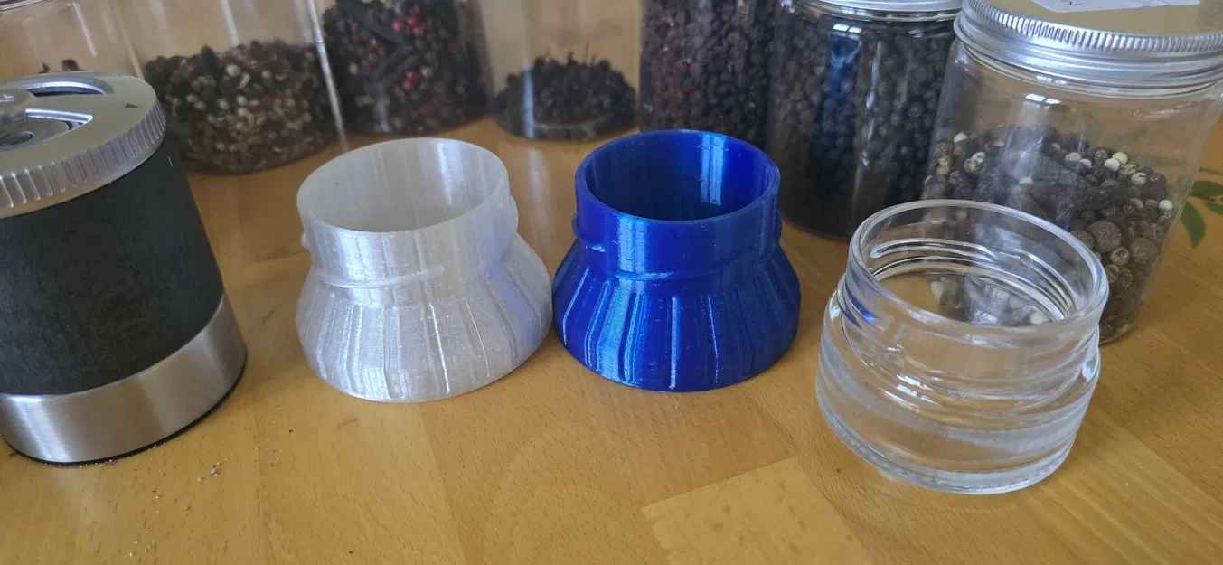 Ngàm chuyển đổi hũ 250ml cho máy xay tiêu/muối Peugeot Maestro - Image 6