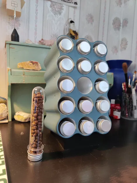 Ống đựng cà phê / ống nghiệm. Giá để đồ bàn làm việc / Dụng cụ cầm tay - Image 1