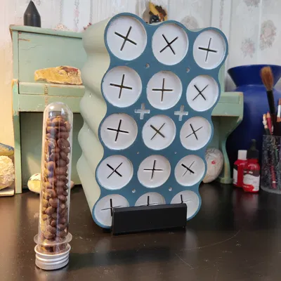 Ống đựng cà phê / ống nghiệm. Giá để đồ bàn làm việc / Dụng cụ cầm tay