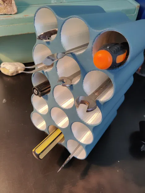 Ống đựng cà phê / ống nghiệm. Giá để đồ bàn làm việc / Dụng cụ cầm tay - Image 10