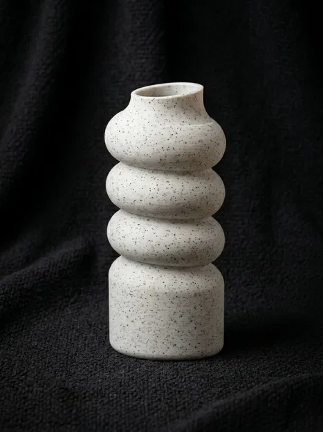 Mẫu bình hoa Japandi tối giản in 3D không cần support - Image 4