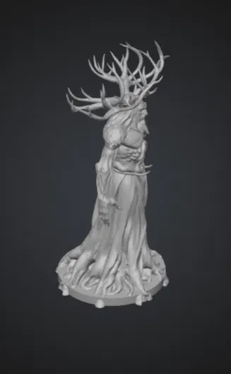 Vị Thần Hộ Vệ Rừng Già với cặp gạc – Linh hồn thiên nhiên huyền thoại - Image 2