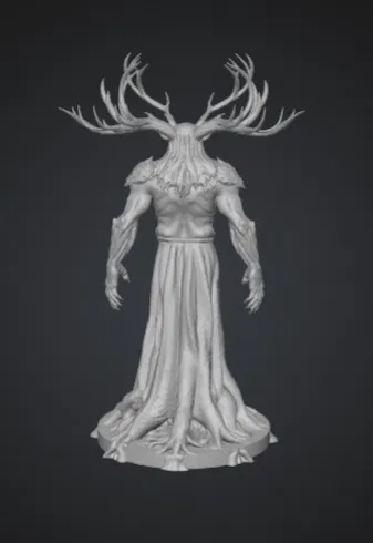 Vị Thần Hộ Vệ Rừng Già với cặp gạc – Linh hồn thiên nhiên huyền thoại - Image 3