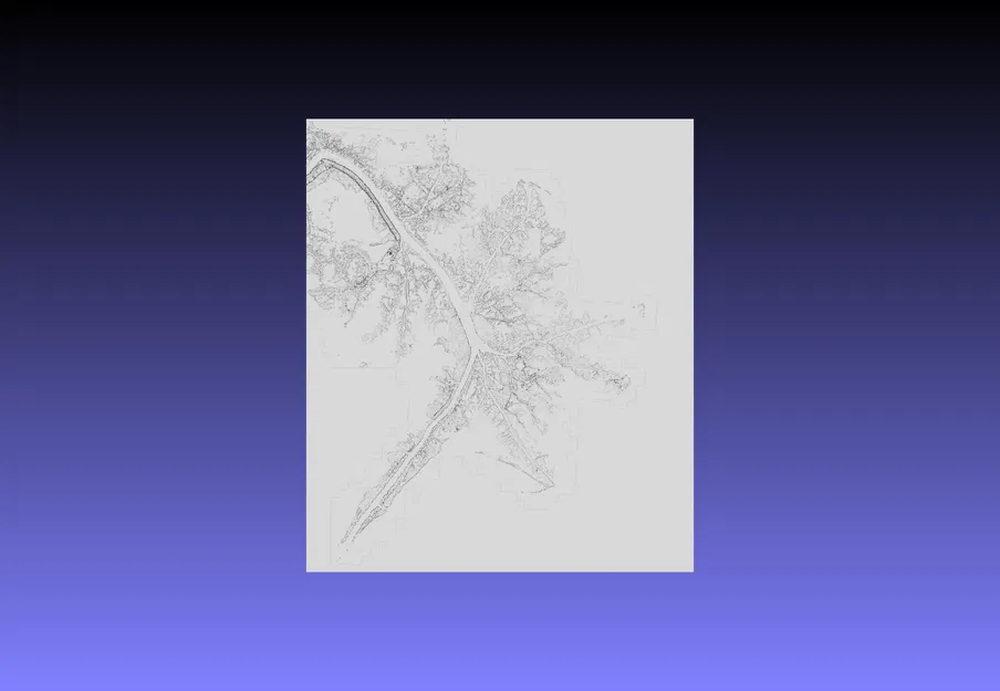 Mô hình địa hình Bird’s Foot Delta — Sông Mississippi - Image 1