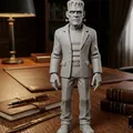 Mô hình 3D Frankenstein mặc vest độc đáo cho dân sưu tầm - Thumbnail 1