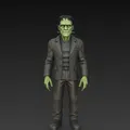 Mô hình 3D Frankenstein mặc vest độc đáo cho dân sưu tầm - Thumbnail 3