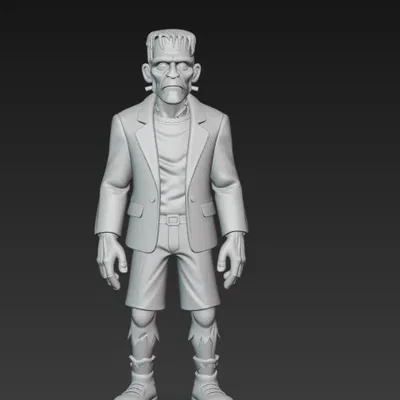 Mô hình Frankenstein trưng bày cực chất cho tín đồ phim kinh dị