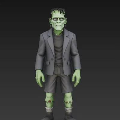 Mô hình Frankenstein trưng bày cực chất cho tín đồ phim kinh dị