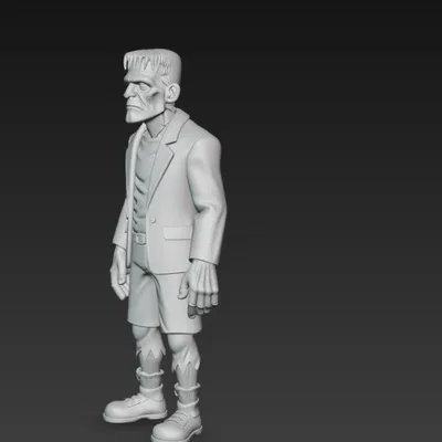 Mô hình Frankenstein trưng bày cực chất cho tín đồ phim kinh dị