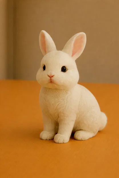 Mô hình chú thỏ Phục sinh xinh xắn (Easter rabbit) cho in 3D - Image 1