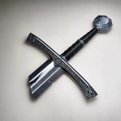 Kiếm của Ngài Radzig cắm trên đá (Đế cắm Philips OneBlade)