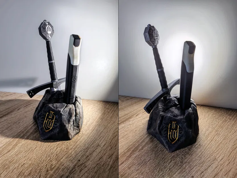 Kiếm của Ngài Radzig cắm trên đá (Đế cắm Philips OneBlade) - Image 4