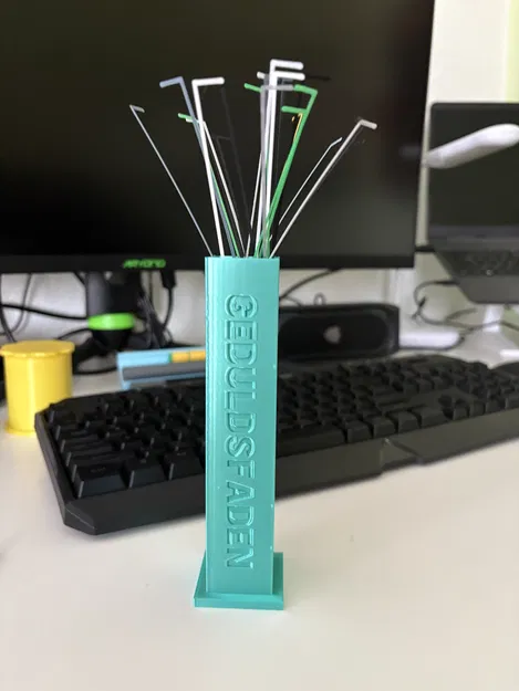 Geduldsfaden Purge Line - Giá đỡ sợi dây kiên nhẫn độc đáo - Image 1