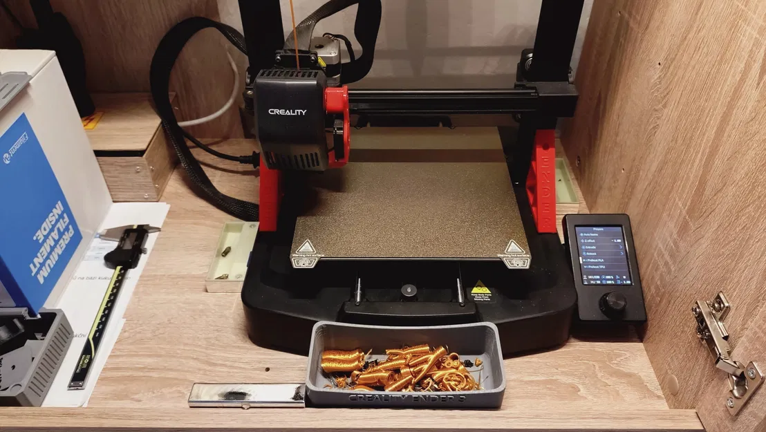 Khay đựng nhựa thừa filament cho máy in 3D Creality Ender 3 - Image 2