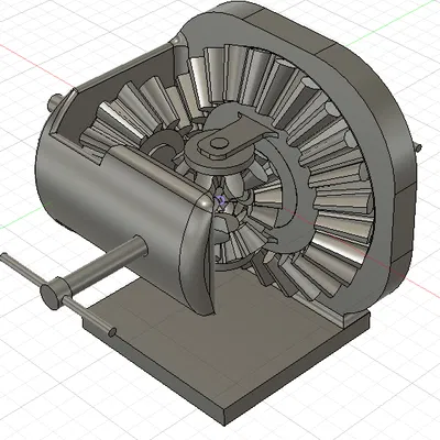 Mô hình bộ vi sai xe hơi (Differential) dùng trong giảng dạy cơ khí