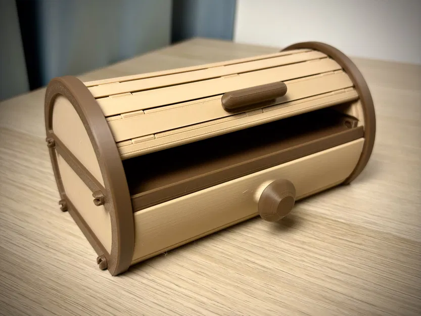 Hộp Đựng Đồ Cylinder Tambour Box | Hộp Nắp Cuộn | Khay Sắp Xếp Đa Năng - Image 2