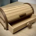 Hộp Đựng Đồ Cylinder Tambour Box | Hộp Nắp Cuộn | Khay Sắp Xếp Đa Năng - Thumbnail 3