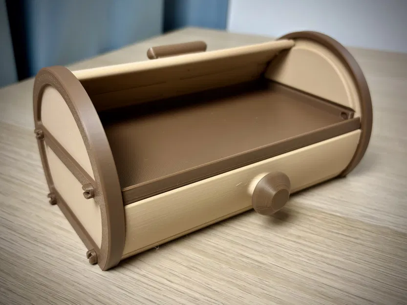 Hộp Đựng Đồ Cylinder Tambour Box | Hộp Nắp Cuộn | Khay Sắp Xếp Đa Năng - Image 4