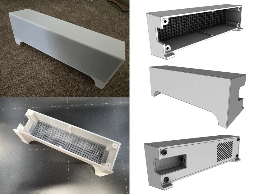 Vỏ hộp 3D cho đồng hồ thông minh dùng Esp32 và MAX7219 - Image 1