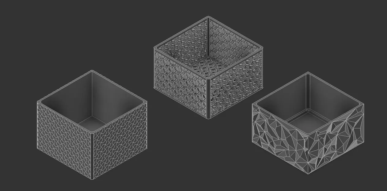 Bộ sưu tập giỏ đựng đồ thiết kế độc đáo - Baskets v2 in 3D - Image 1