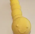 Mô hình chú sâu Caterpillar linh hoạt in 3D siêu dễ thương - Thumbnail 1