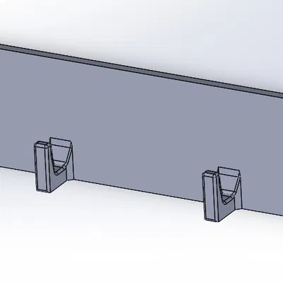 Giá treo dụng cụ nhà bếp tối giản gắn tường