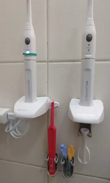 Giá treo tường cho đế sạc bàn chải Megasonex M8s - Image 4