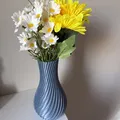 Bình hoa Slim vase thiết kế xoắn hiện đại - Thumbnail 1