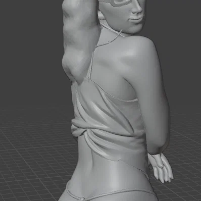 Mô hình 3D Ciber Amiga nghệ thuật cho người đam mê in ấn