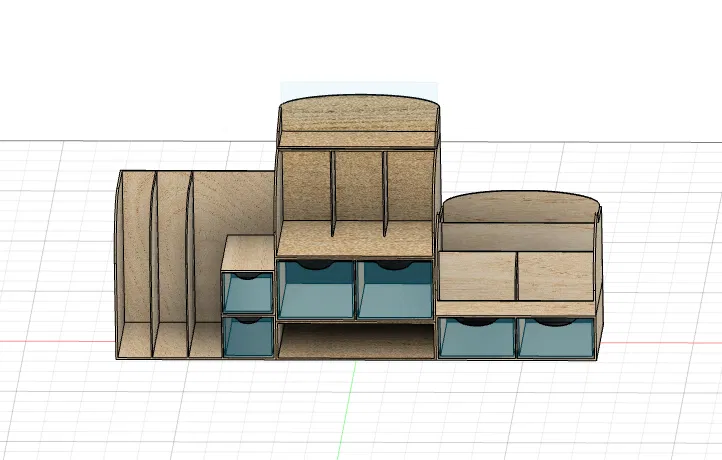 Bộ khay để bàn đa năng ORGANIZER GT523 - Sắp xếp góc làm việc gọn gàng - Image 3