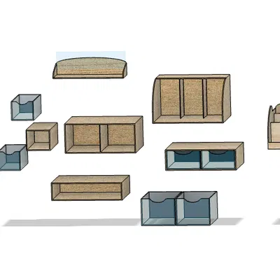 Bộ khay để bàn đa năng ORGANIZER GT523 - Sắp xếp góc làm việc gọn gàng