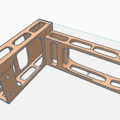 Giá đỡ PSU và khay đựng dụng cụ cho máy in 3D Ender 3