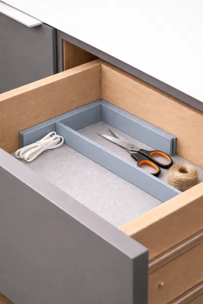 Bộ vách ngăn chia ngăn kéo thông minh tự in 3D - Image 1