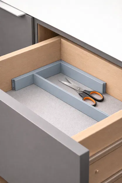 Bộ vách ngăn chia ngăn kéo thông minh tự in 3D - Image 2