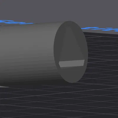 Chìa khóa in 3D cho thùng rác công cộng lỗ tam giác