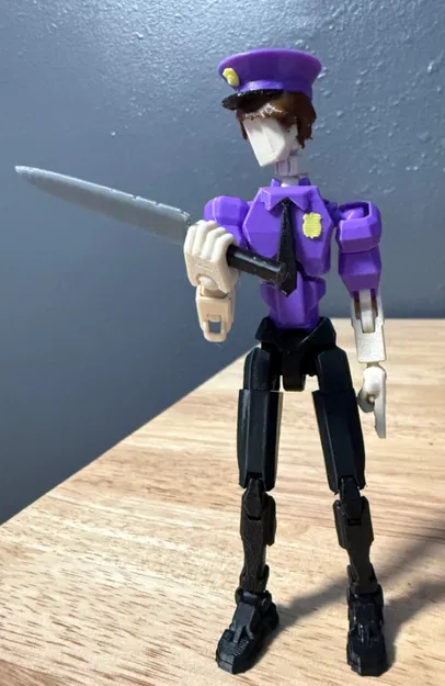 Mô hình 3D William Afton Dummy 13 linh hoạt cho fan FNAF - Image 1