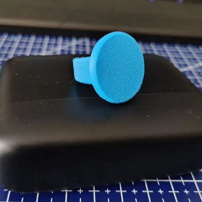 Nhẫn mặt phẳng cá nhân hóa 3D (Anello) - Tự thiết kế gia huy