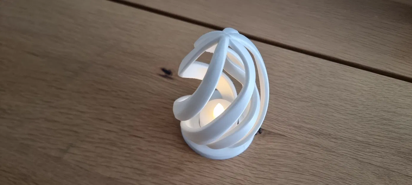 Đèn trang trí hình quả trứng Phục sinh với họa tiết vỏ ốc độc đáo - Image 2