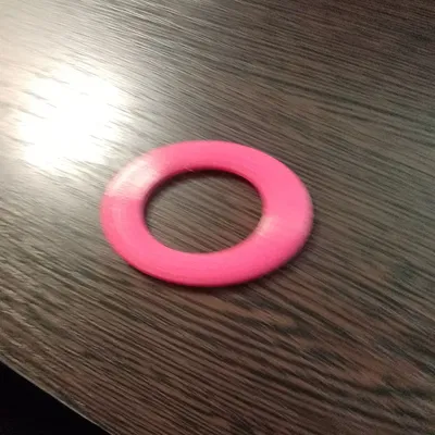 Mô hình vòng tròn trang trí 3D đơn giản - Phụ kiện decor độc đáo