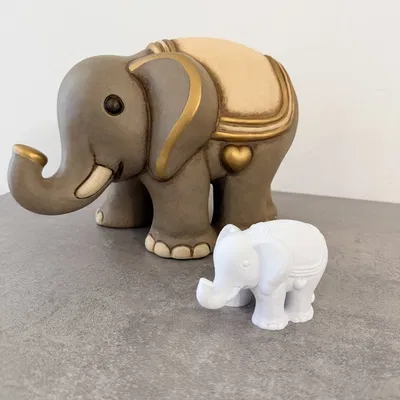 Mô hình Voi trang trí phong cách THUN