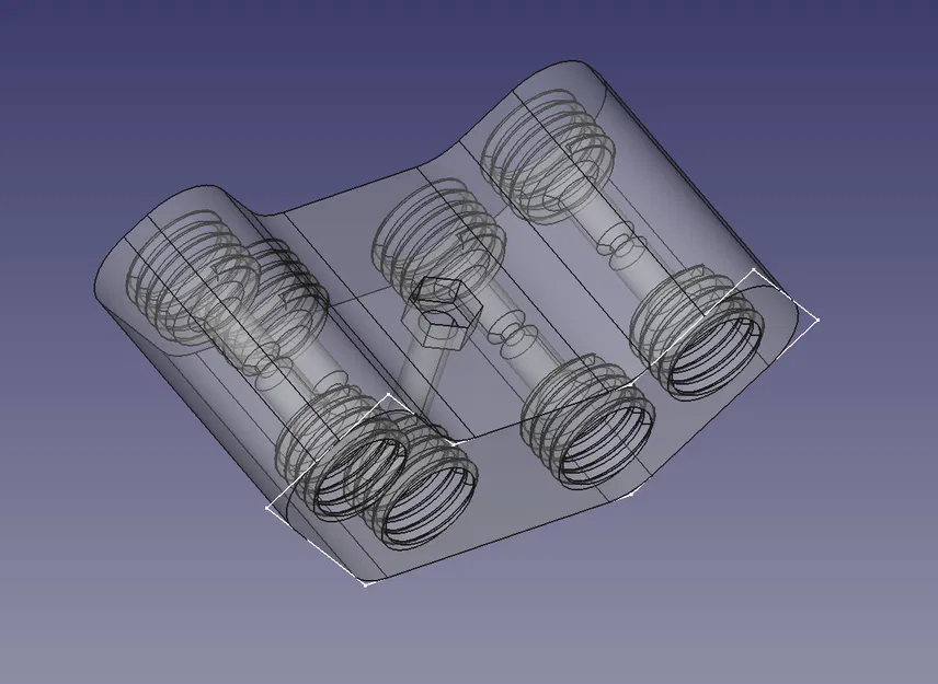 Khối kết nối PTFE 4 cổng (PTFE Quad Block Connector) - Image 4