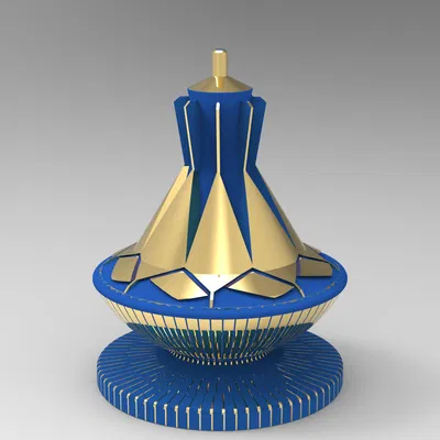 Mô hình Space Vase - Bình đèn phong cách cổ điển